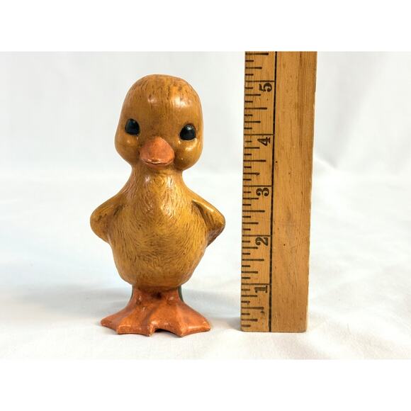 Vtg 1976 Ceramic Duck Duckling Farmhouse Hobbyist Piece 5” - Picture 7 of 7